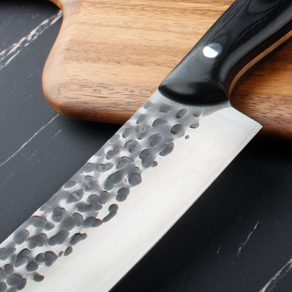 Meteorite Reindeer 9'' Carving Knife - Outdoor Camp Knife for Roast Carving & Picnic Meals｜High-Carbon Stainless Steel Blade & Non-Slip Grip Handle