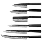 Kajiya Keikoku Japanese Knife Set – 2PCS / 3PCS / 6PCS Options | 67-Layer Damascus Steel | Nakiri, DeBa, Gyuto, Yanagiba, Senmaru | Natural Wood Handle