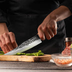 Meteorite Reindeer 9'' Carving Knife - Outdoor Camp Knife for Roast Carving & Picnic Meals｜High-Carbon Stainless Steel Blade & Non-Slip Grip Handle