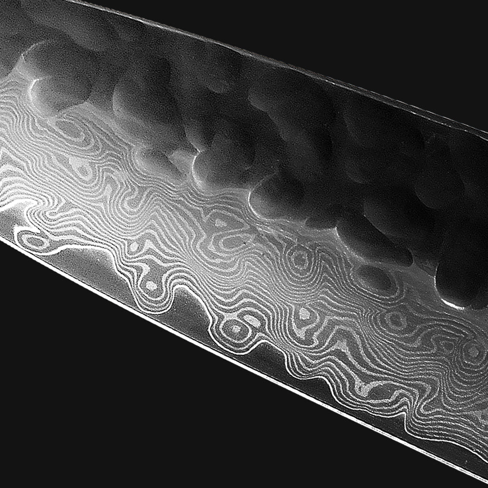 Kajiya Keikoku 11'' YanagiBa - Professional Japanese Kitchen Knife for Sushi & Sashimi with 67-Layer Damascus VG10 Steel Blade & Natural Wooden Handle (Ebony)
