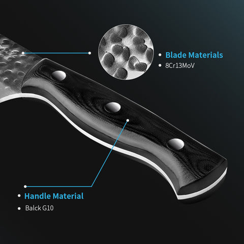 Meteorite Reindeer 9 inch  Stainless Steel Vegetables Fruit   kitchen Utility Knives  Slicing Carving Knife