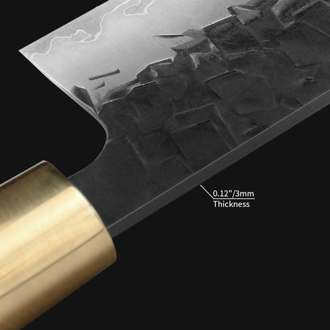 Kajiya Asakusa-Olive wood  11 inch Professional  VG10 Stainless Steel kitchen Carving Japanese Slicing /Sujihiki Knives