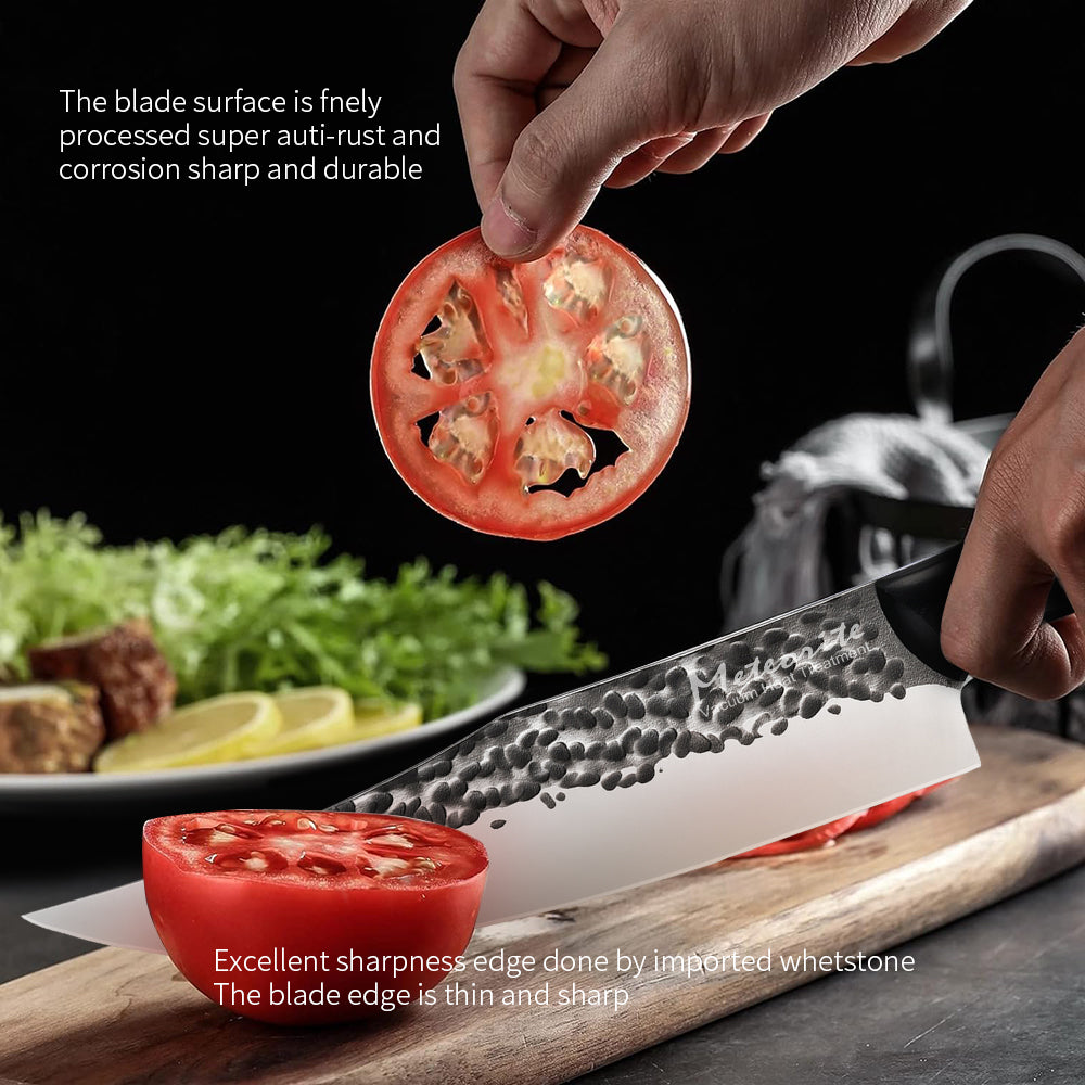 Meteorite Reindeer 9'' Carving Knife - Outdoor Camp Knife for Roast Carving & Picnic Meals｜High-Carbon Stainless Steel Blade & Non-Slip Grip Handle