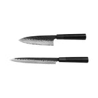 Kajiya Keikoku Japanese Knife Set – 2PCS / 3PCS / 6PCS Options | 67-Layer Damascus Steel | Nakiri, DeBa, Gyuto, Yanagiba, Senmaru | Natural Wood Handle
