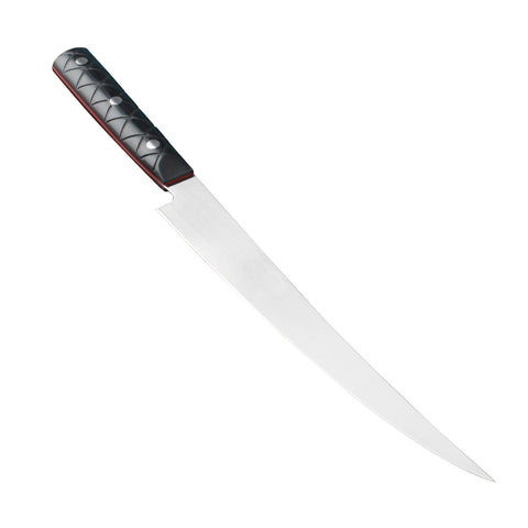 Meteorite Flexible Fish Fillet Knife, 9Cr18Mov Stainless Steel Blade, G10 Handle, Professional Deboning and Filleting Tool for Fish and Meat Knives
