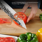 Meteorite Reindeer 9'' Utility Knife - Ultimate Camp Kitchen Tool for Outdoor Cooking & Wild Prep｜3.3mm High-Carbon Steel & Non-Slip Grip Handle