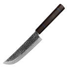 Kajiya Unnan 7" Japanese Hunting knife - Professional Meat & Poultry Deboning with Damascus Steel Blade & Ebony Wood Handle