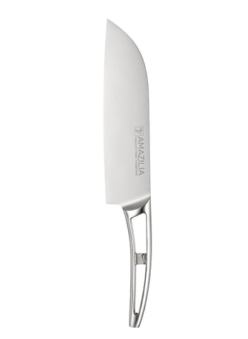 Amazilia  8inch 9Cr18MoV Steel Vegetable Kitchen Knife Professional Santoku Knife